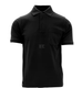 Polo noir/gris L
