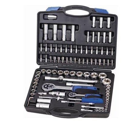 Divers - Non définie - Coffret de douilles – 1/4" et 1/2" 94 pièces