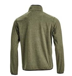 Divers - Non définie - Sweat polaire 1/2 zip homme, olive 2XL