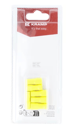 Divers - Non définie - Cosse plate femelle, jaune 6,3x0,8mm - 4,0-6,0mm² (x6)