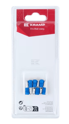 Divers - Non définie - Connecteur Bullet mâle bleu Ø4mm - 1,5-2,5mm² (x6)