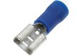 Cosse plate femelle, bleue 6,3x0,8mm - 1,5-2,5mm² (x6)