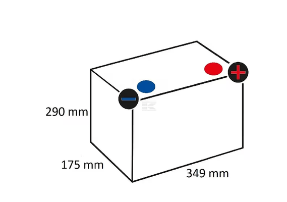 Divers - Non définie - Batterie 12V 125Ah