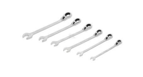 Divers - Non définie - Jeu de clés à cliquet 6pcs.
