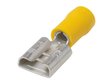 Cosse plate femelle, jaune 9,4x1,2mm - 4,0-6,0mm² (x6)