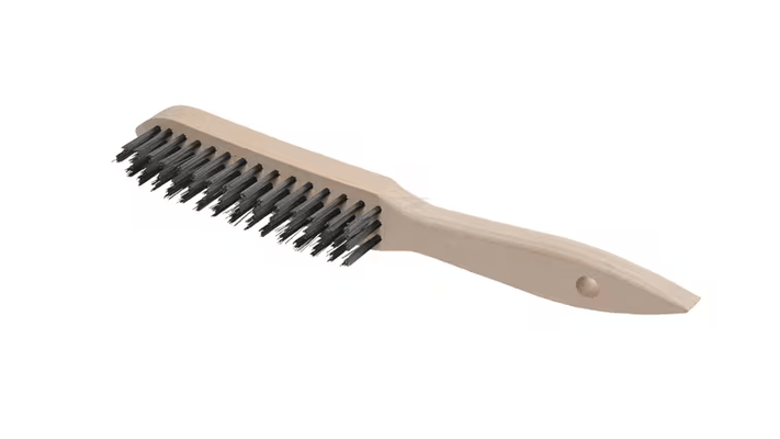 Divers - Non définie - Brosse metallique 4 rangs