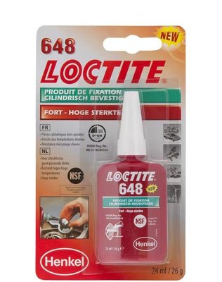 Divers - Non définie - Colle pour roulement forte 648 - 24ml