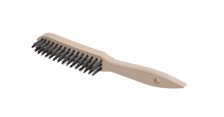 Divers - Non définie - Brosse metallique 3 rangs