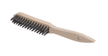 Brosse metallique 2 rangs