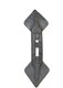 Soc double cœur Ø12 E45/75