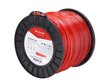 Fil de coupe Ø 4mm 122m carré rouge