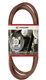 Courroie trapézoïdale 1/2" x 92"