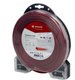 Fil de coupe Ø 2.4mm 69m carré rouge