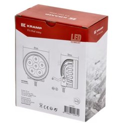 Divers - Non définie -  Phare de travail LED rond 18W 1440lm, 10/30V, Ø 89mm faisceau large 6 LED