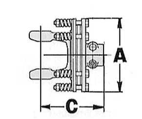 Divers - Non définie - Limiteur à friction 1 3/8" 6 cann. T80