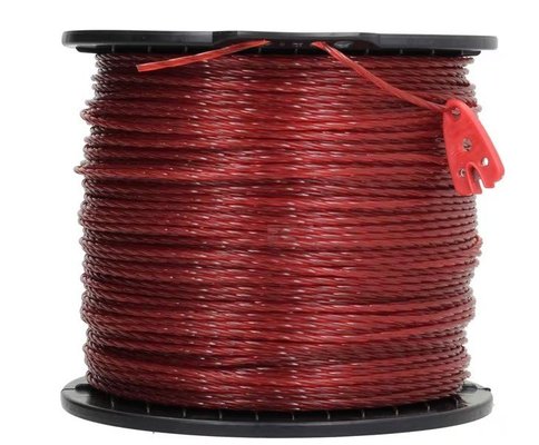 Divers - Non définie - Fil de coupe Ø 3mm 281m torsadé rouge