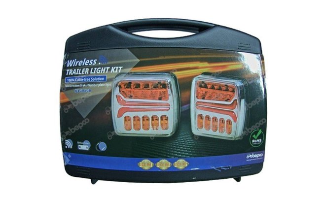 Divers - Non définie - KIT DE FEUX DE REMORQUES A LED MAGNÉTIQUE - SANS FILS - 12V