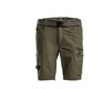 Short 4W stretch olive 2XL