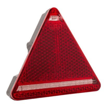 Divers - Non définie - Feu arrière LED gauche triangulaire, 12-24V, 163x144x38.8mm, 5-fiches