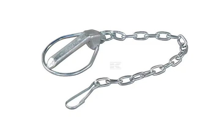 Divers - Non définie - Goupille de sécurité + chaîne