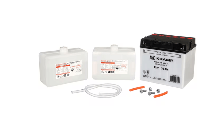Divers - Non définie - Batterie 12V 30Ah 300A avec pack d'acide
