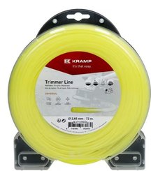Divers - Non définie - Fil de coupe Ø 2.65mm 72m rond jaune