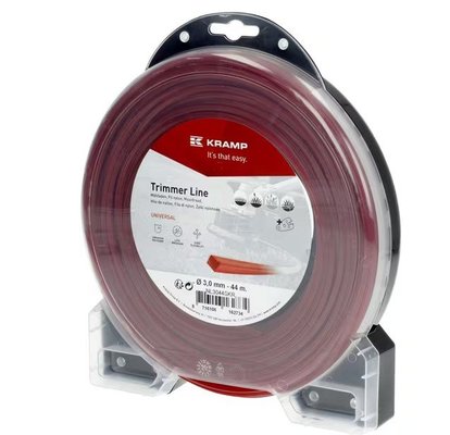 Divers - Non définie - Fil de coupe Ø 3mm 44m carré rouge