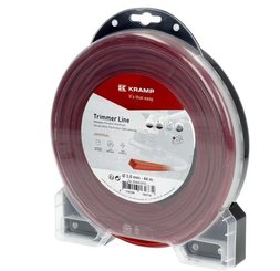 Divers - Non définie - Fil de coupe Ø 3mm 44m carré rouge