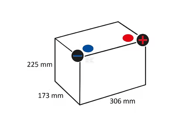 Divers - Non définie - Batterie 12V 91Ah