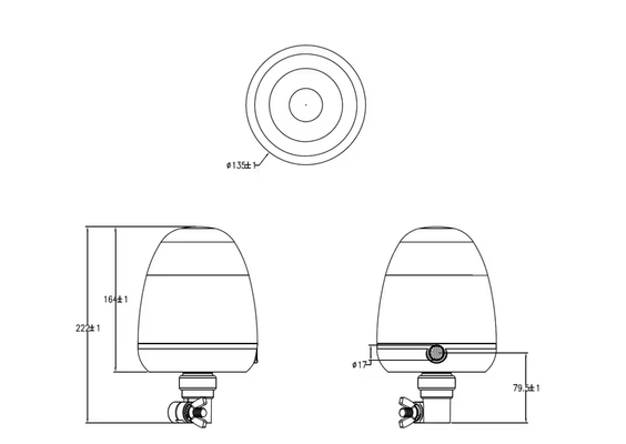Divers - Non définie - Jeu de 2 gyrophares LED