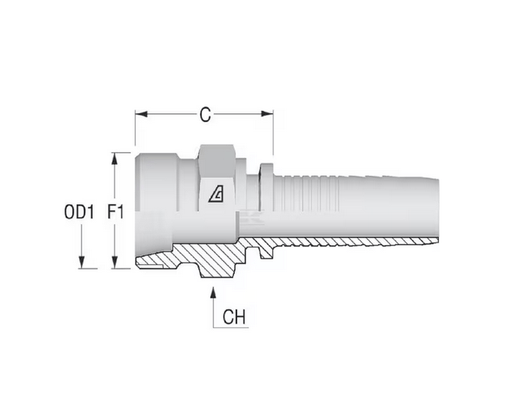 Divers - Non définie - Raccord DN16-M30x150-21 gaz