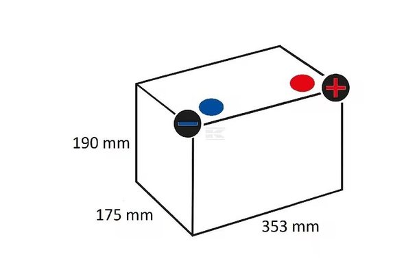 Divers - Non définie - Batterie 12V 95Ah