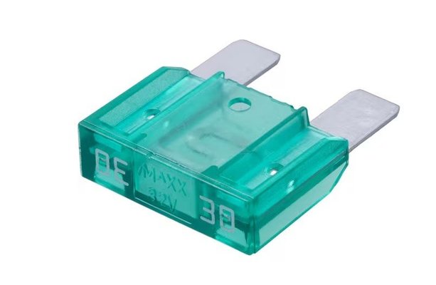 Divers - Non définie - Fusible 30A x 34,3mm, maxi (x2)