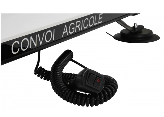Divers - Non définie - RAMPE DE SIGNALISATION CONVOI AGRICOLE/EXCEPT LED 12/24V
