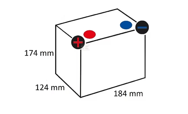 Divers - Non définie - Batterie 12V 24Ah 220A