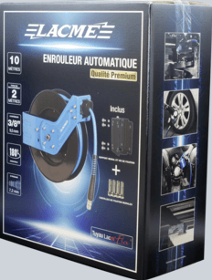 Divers - Non définie - Enrouleur auto ouvert 10 m