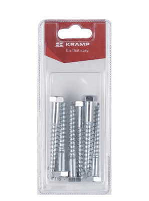 Divers - Non définie - Vis à bois M8 x 70mm (x6)