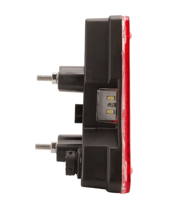 Divers - Non définie - Feu arrière LED triangulaire droit, 12-24V, 163x144x38.8mm, 5 fiches