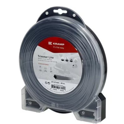 Divers - Non définie - Fil de coupe Ø 3mm 44m carré Titanium Power gris