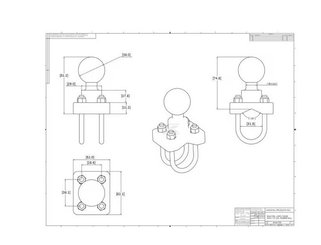 Divers - Non définie - Plateau de montage Tube 3/4"-