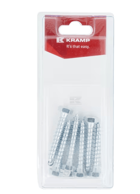 Divers - Non définie - Vis à bois M8 x 50mm (x6)