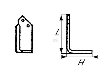 Divers - Non définie - Lame de motoculteur D