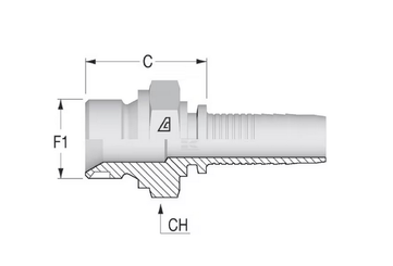 Divers - Non définie - Raccord à sertir DN13-3/8 BSP