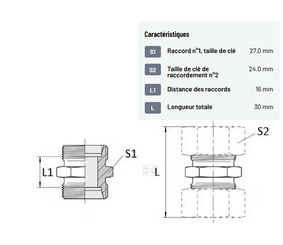 Divers - Non définie - Union double 15L
