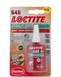 Divers - Non définie - Colle pour roulement forte 648 - 24ml