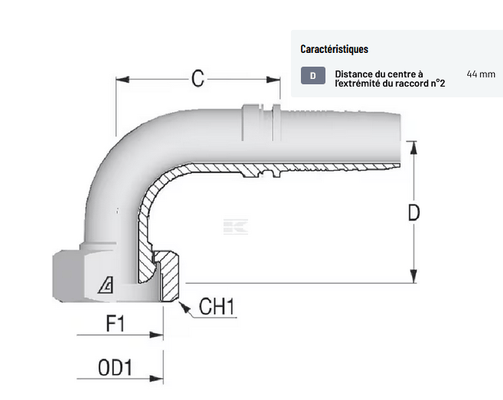 Divers - Non définie - Raccord à sertir DN10-13,25/M2