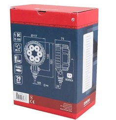 Divers - Non définie - Phare de travail LED rond 29W 2500lm, 10/30V, Ø 117mm