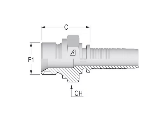 Divers - Non définie - Raccord à sertir DN06-1/4 BSP