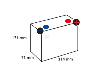 Divers - Non définie - Batterie 12V 6Ah 90A fermée