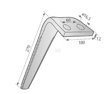 Divers - Non définie - Dent herse p/Feraboli